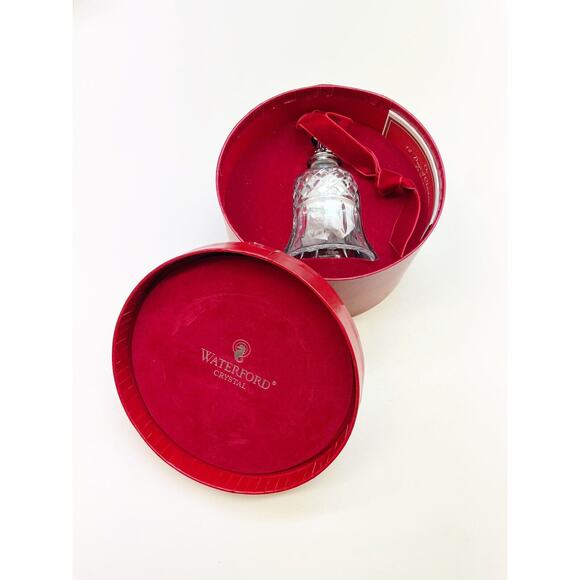 Waterford crystal the 12 days of christmas crystal bell ornament - Picture 1 of 7